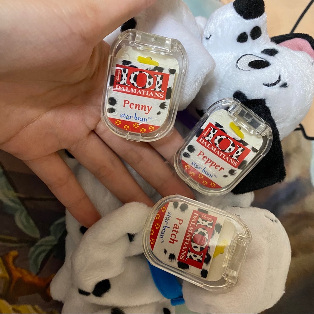 NWT 101  Dalmatians Disney Mini Bean Bag Plush - Picture 4 of 4